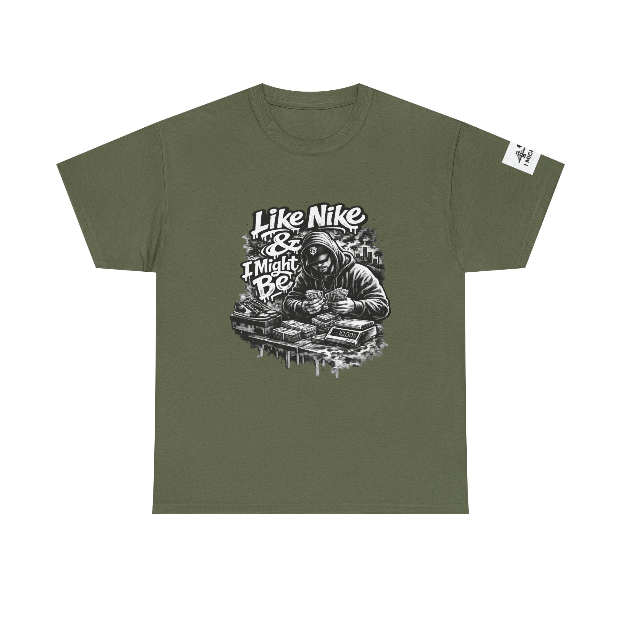 T-Shirt — "Like Nike & I Might Be" Vintage D-Boi Graphic Tee