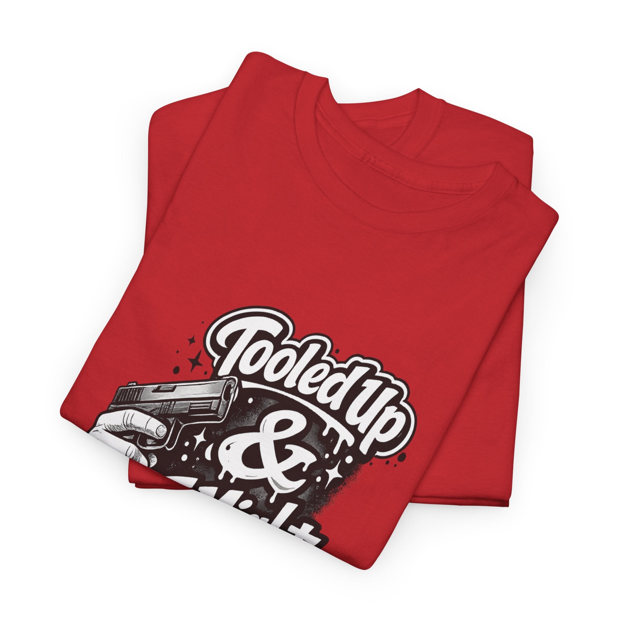 T-Shirt — 'Tooled Up & I Might Be' Mechanic Garage Tee