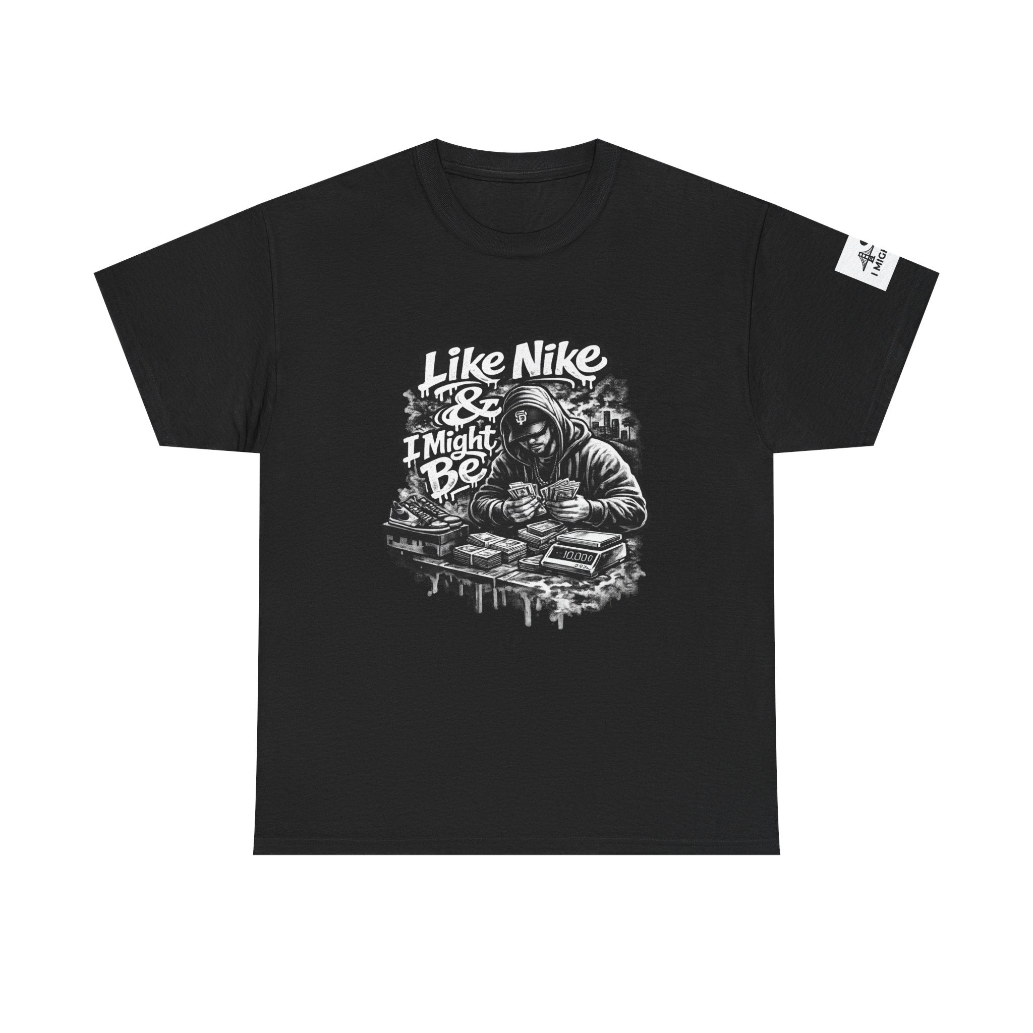 T-Shirt — "Like Nike & I Might Be" Vintage D-Boi Graphic Tee