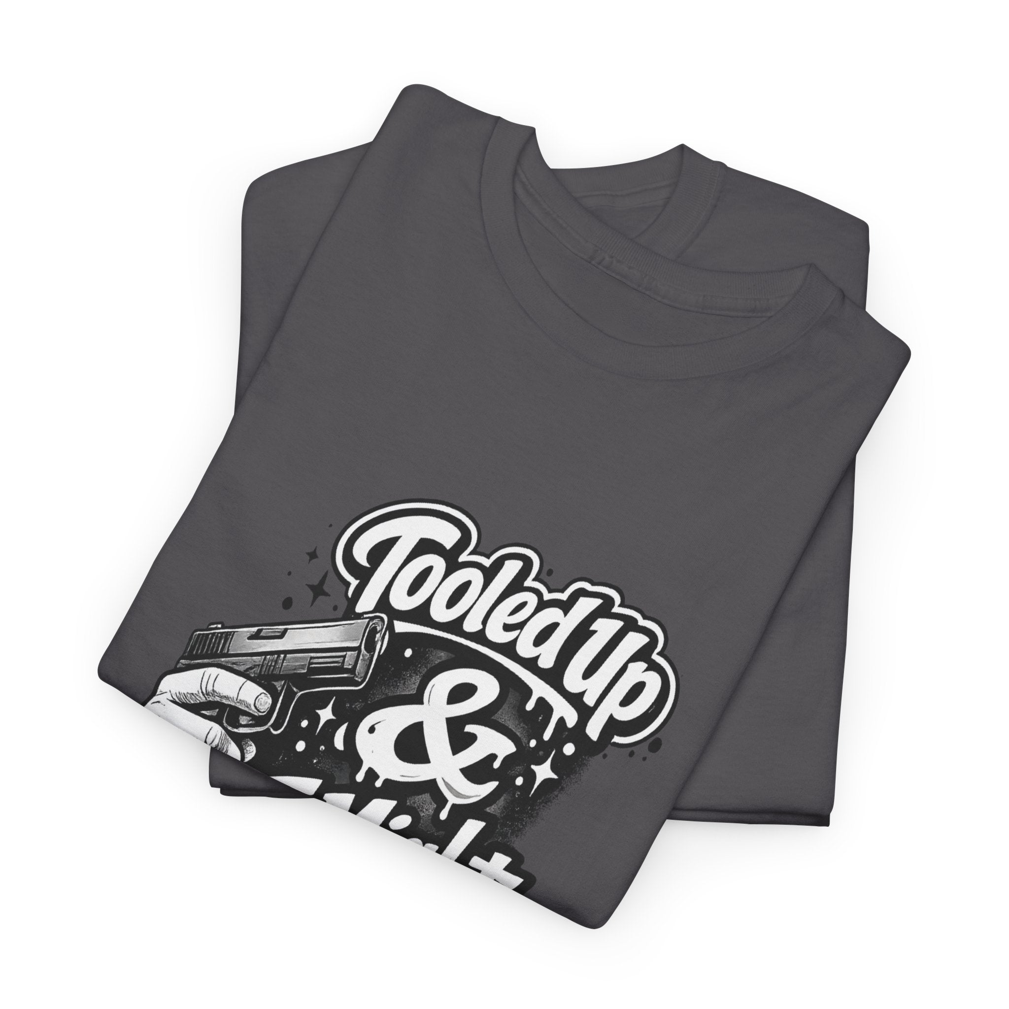 T-Shirt — 'Tooled Up & I Might Be' Mechanic Garage Tee