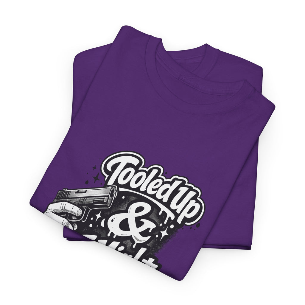 T-Shirt — 'Tooled Up & I Might Be' Mechanic Garage Tee