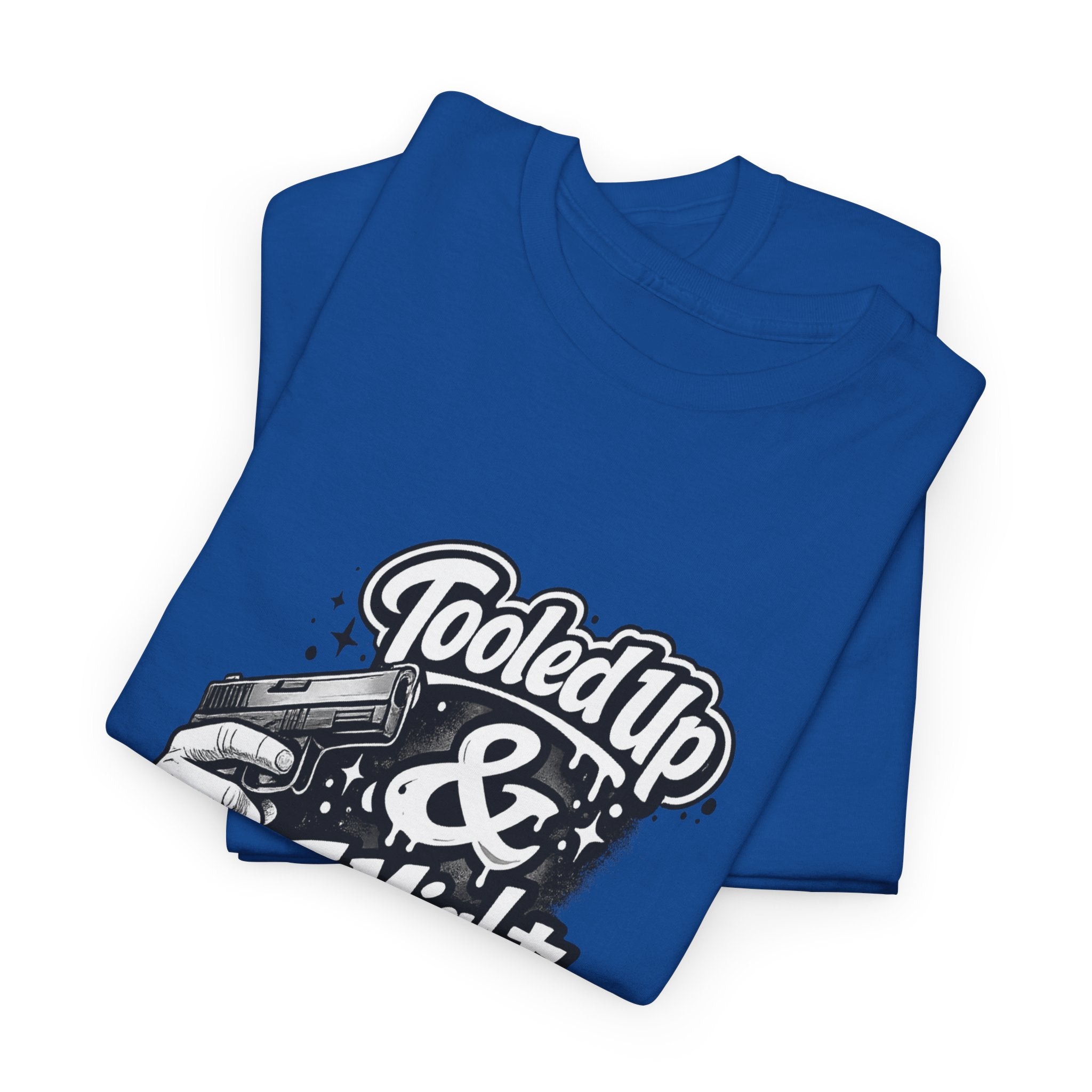 T-Shirt — 'Tooled Up & I Might Be' Mechanic Garage Tee
