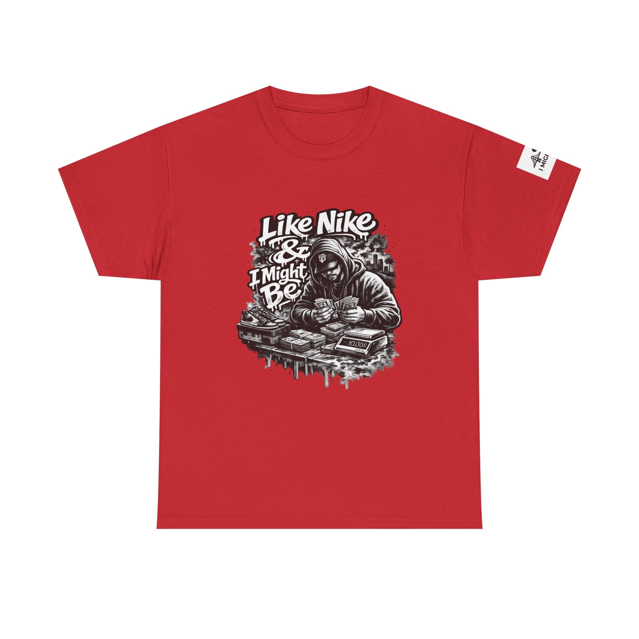 T-Shirt — "Like Nike & I Might Be" Vintage D-Boi Graphic Tee