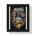 Poster — "Fistin & I Might Be" Dark Clown Beer Art